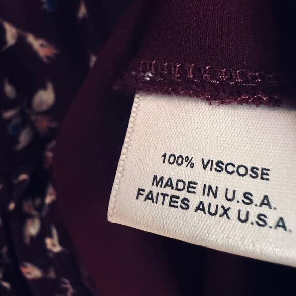 MISA LOS ANGELES Tiered Ruffle Purple Floral Dress – Small - Picture 11 of 13